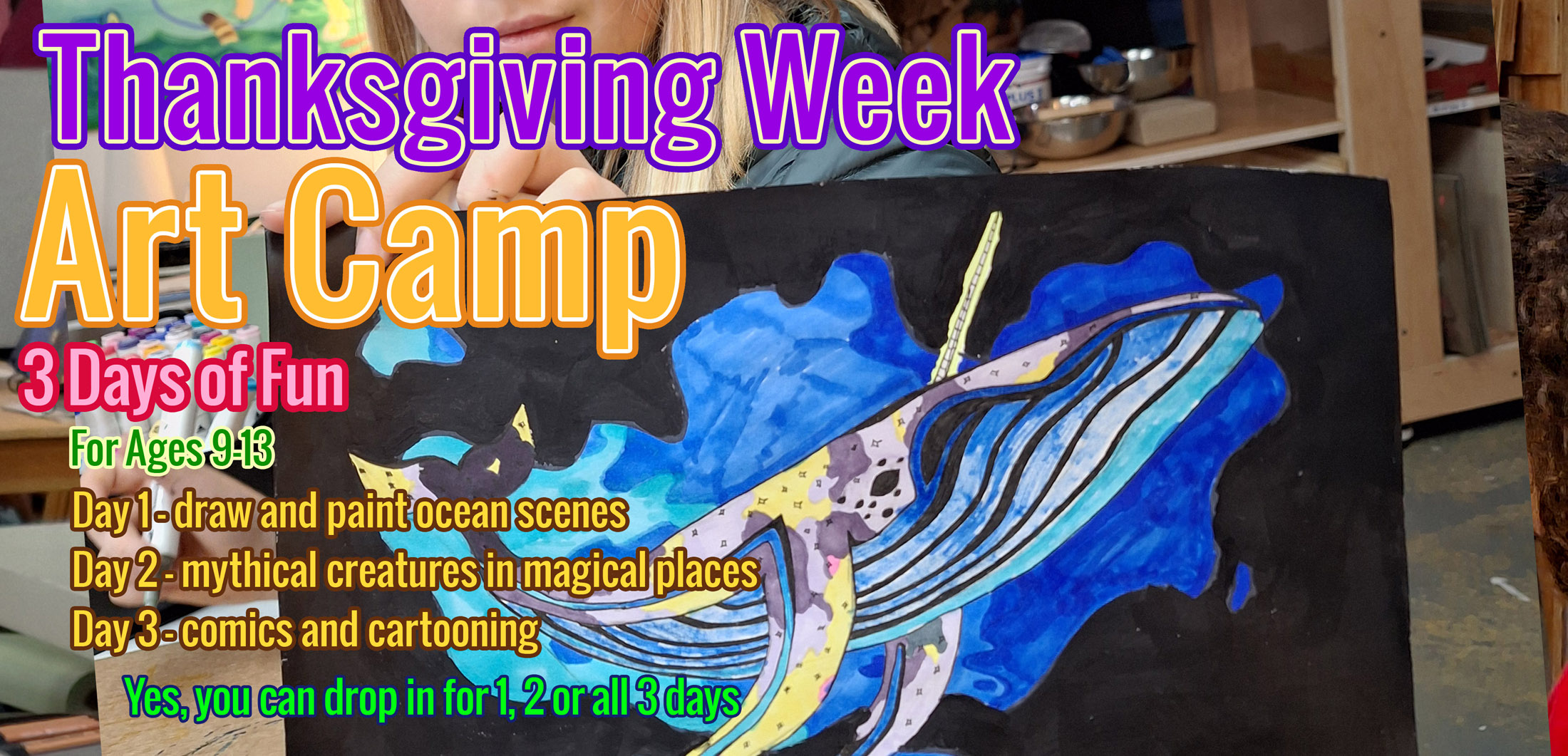 Thanksgiving Art Camp